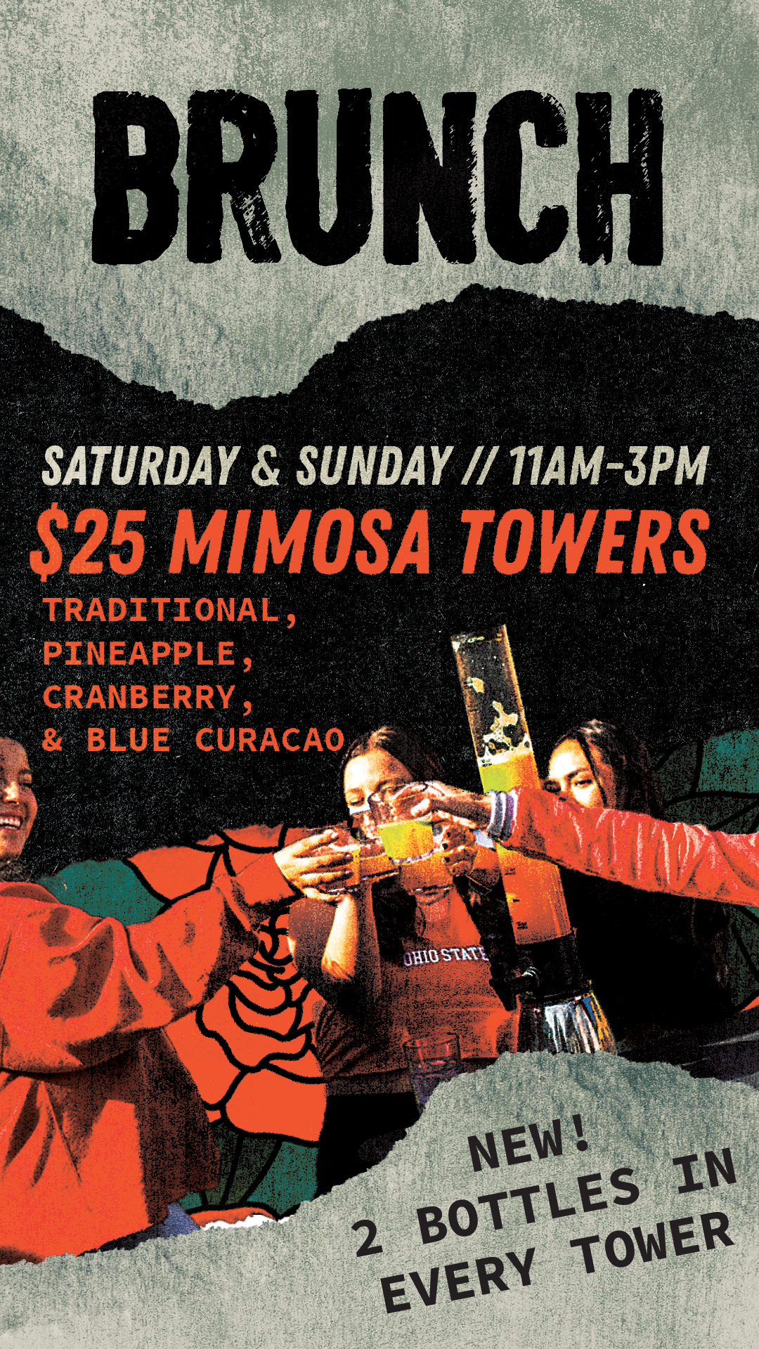 Fourth Street brunch poster