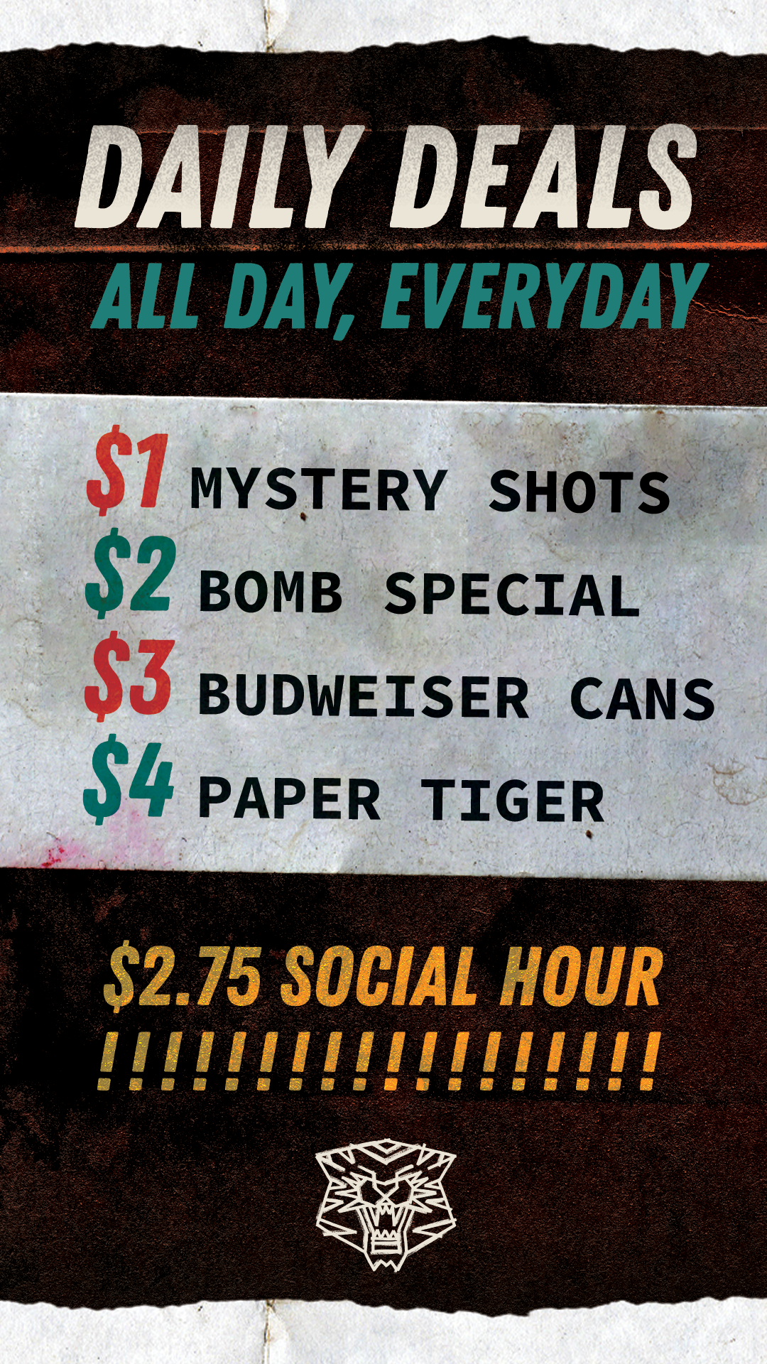 Fourth Street daily deals poster